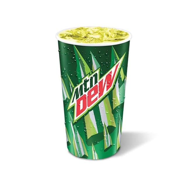 Mountain Dew Soda.