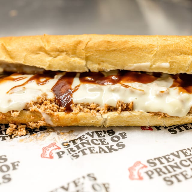 BBQ Chicken Cheesesteak.