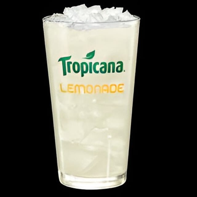 Tropicana Lemonade.