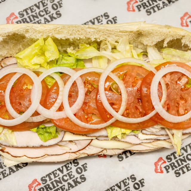 Turkey & Cheese Hoagie.