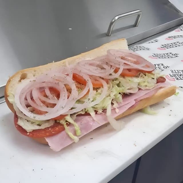 Ham & Cheese Hoagie.
