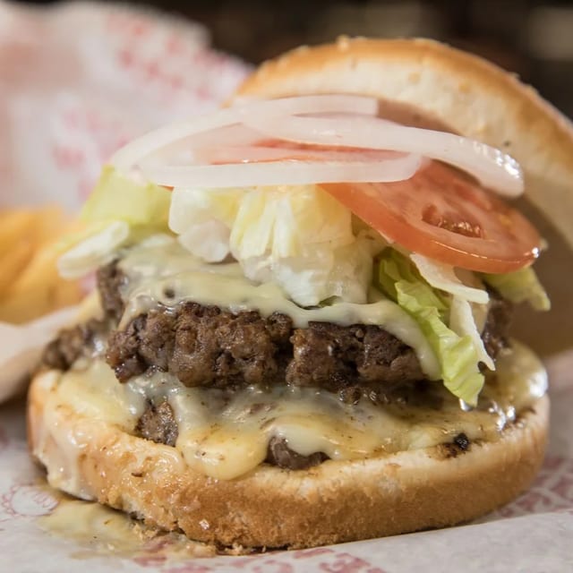 Steve's Burger Meal.
